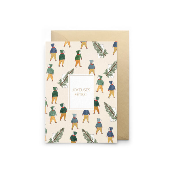 Carte Lapons fêtes