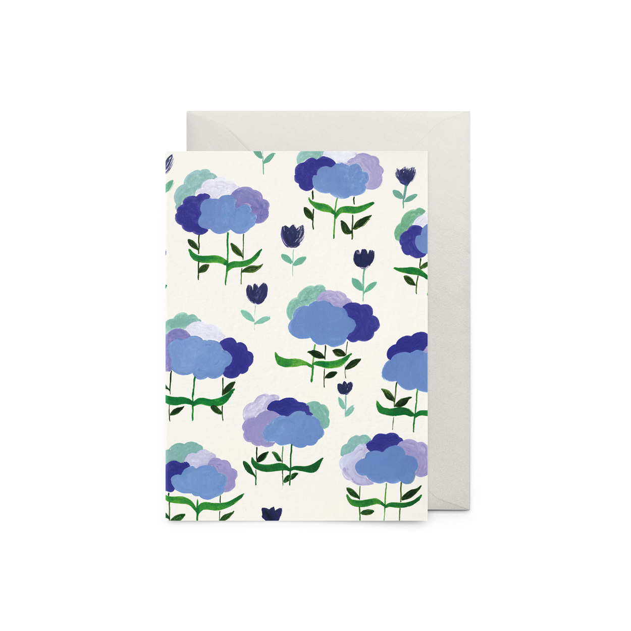 Carte Clouds Flowers