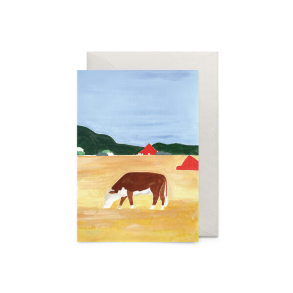 Carte Une Vache