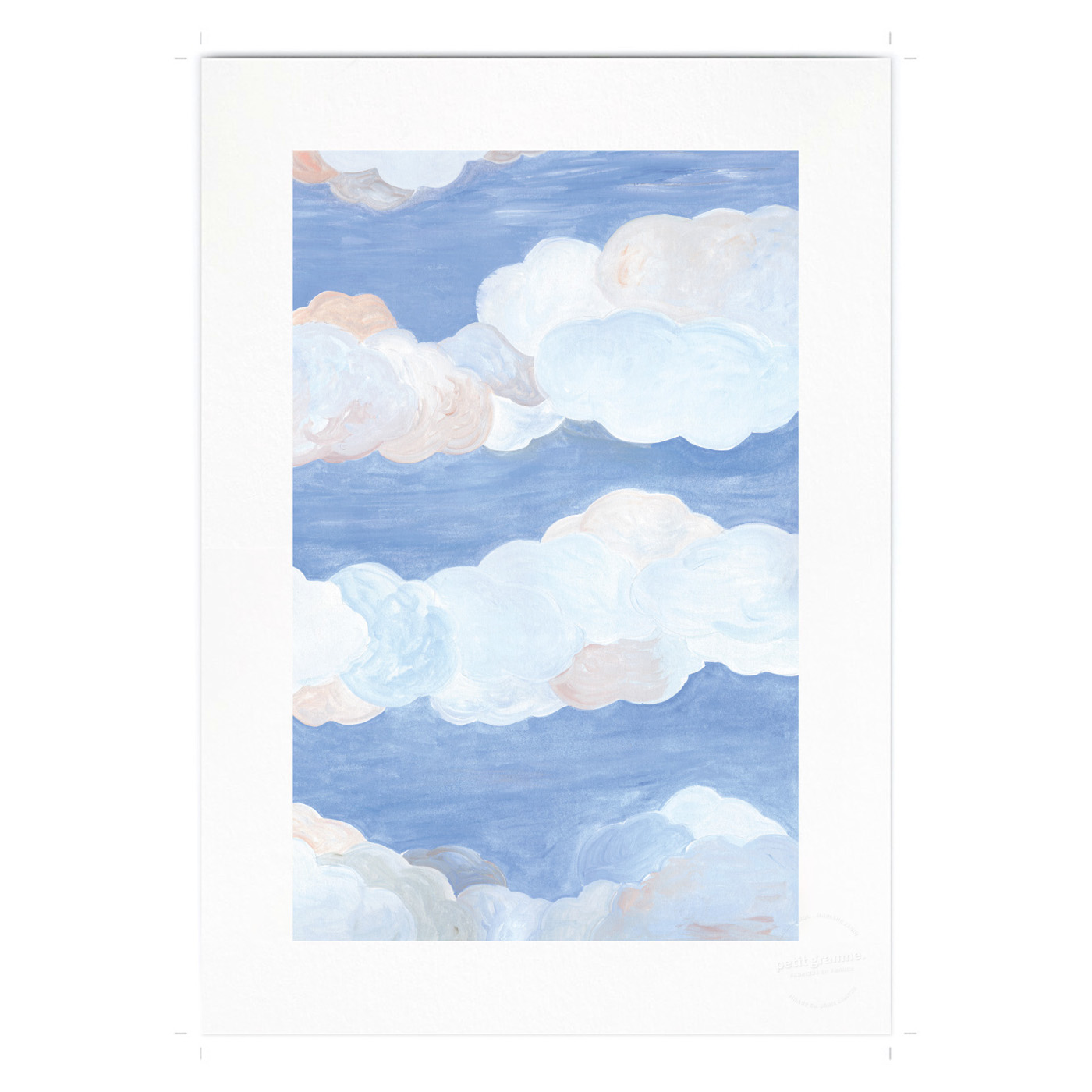 Affiche Nuages