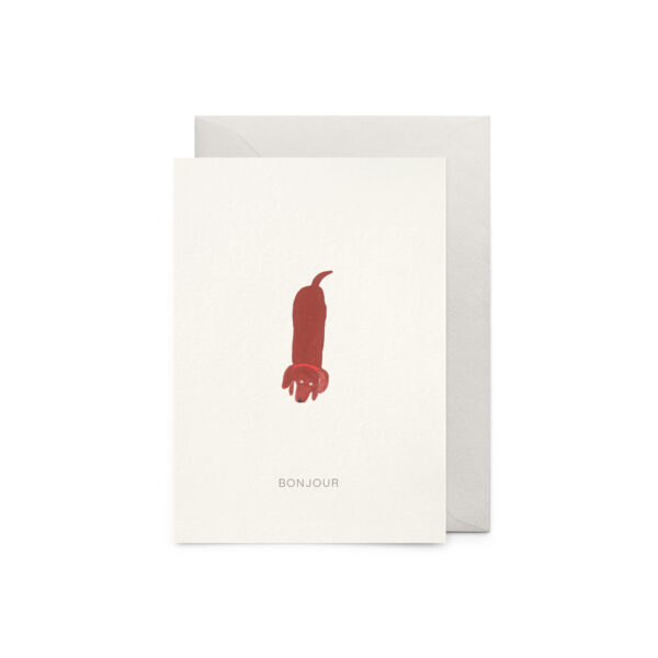 Carte Bonjour